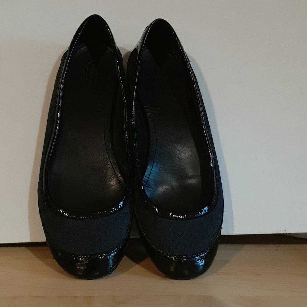 COACH black flats